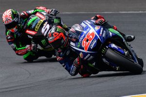 Viñales back on top in dramatic French grand prix
