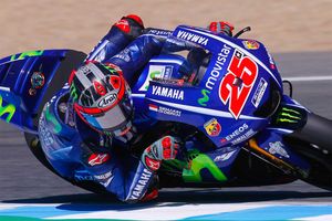 Viñales fastest by a fraction in Jerez MotoGP test