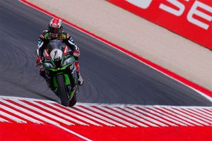 Kawasaki's Rea sets Friday WorldSBK pace at Misano
