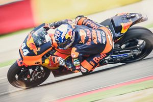 Moto2 regular Oliveira has first taste of MotoGP-spec KTM RC16