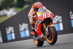 Marquez claims eighth-consecutive Sachsenring pole in Germany
