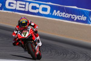 Davies fastest on day one of WorldSBK practice at Laguna Seca