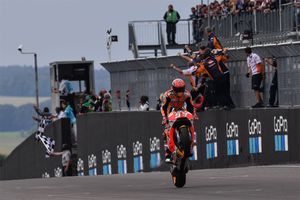 Marquez maintains incredible Sachsenring record
