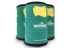 Motorex celebrates 100 years with stubby cooler promotion