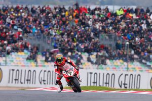 Davies charges to French WorldSBK race two victory