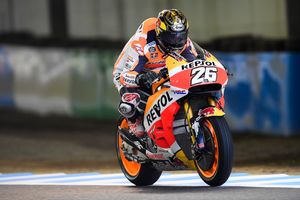 Rear tyre problem puts Pedrosa out of Japanese grand prix