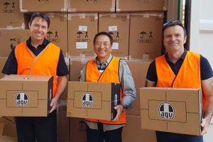 Link International celebrates 30-year milestone as new distributor of AGV Helmets