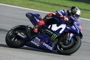 Vinales leads Yamaha 1-2 on second day of testing