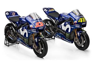 Movistar Yamaha team unveils revised 2018 livery