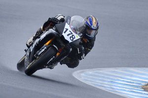 Blair tops charts in wet morning ASBK session