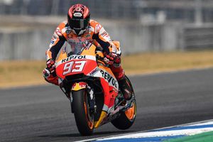 Marquez fastest on day two, Miller third at Buriram