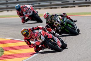Davies storms to race two WorldSBK victory at Aragon