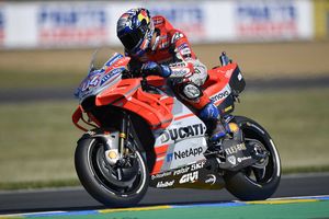 Dovizioso leads the way in MotoGP on Friday at Le Mans