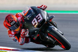 Marquez lodges fastest time in Catalunya MotoGP testing