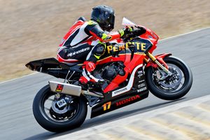 Penrite Honda Racing's Herfoss sweeps Morgan Park ASBK weekend