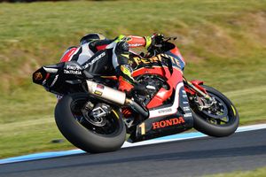 National champion Herfoss on Superbike podium at grand prix