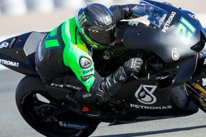 Petronas Yamaha makes official MotoGP entry at Spanish test