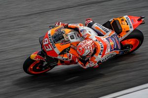 Marquez seals 80th career pole in rain-affected Malaysia
