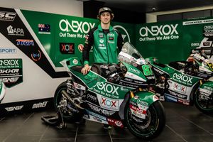 Gardner's SAG Racing Team Moto2 machine uncovered