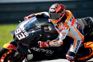 Physical condition improving according to Marquez