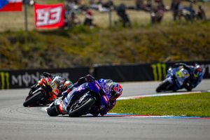 Miller ‘not happy’ with closing laps of Brno MotoGP
