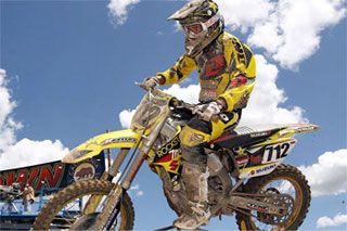 AMA MX: Suzuki's Dungey and Moss struggle at Hangtown