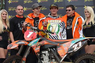 Oz MX: Larsen claims Pro Lites title on Saturday at Coolum
