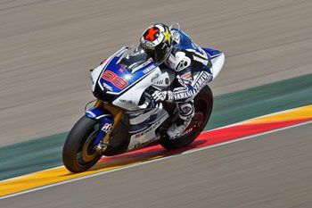Lorenzo sets the pace at Motorland Aragon MotoGP test
