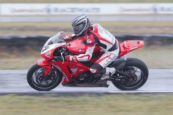 ASBK team testing at Queensland Raceway rained out