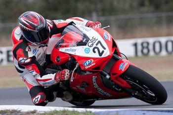 Charlton and Stauffer split QLD Raceway ASBK victories