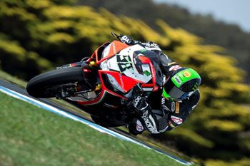 Laverty fastest on opening morning at Phillip Island WSBK tests