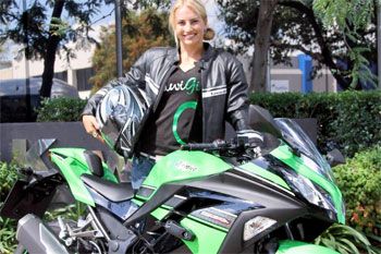 Lauryn Eagle joins Kawasaki Australia as brand ambassador