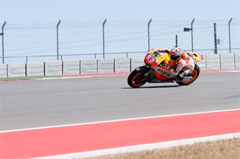 Márquez leads opening day of MotoGP testing at Austin
