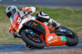 Reekie rides KTM to strong eighth overall at Winton FX