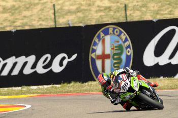 Sykes and Kawasaki to start Aragon WSBK battle on pole