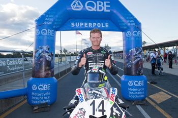 Allerton seals second ASBK Superpole of 2013 at Queensland Raceway