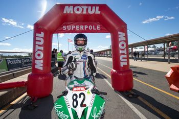 Chris Quinn claims Australian Supersport pole position in Queensland