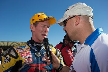 Maxwell leads Suzuki sweep in first Superbike race in Sydney