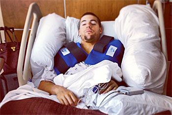 Spies undergoes dual shoulder surgery following Indianapolis incident