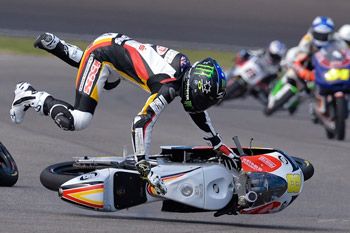 Miller suffers collarbone fracture in Indy Moto3 crash