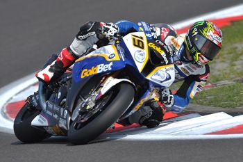 BMW's Davies leads opening day of WSBK action at the Nurburgring