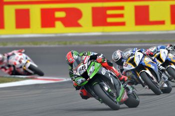 Sykes and Davies share wins in red-flagged WSBK races at the Nurburgring