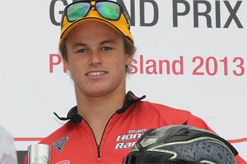 Hook celebrating breakthrough Phillip Island Superbike podium