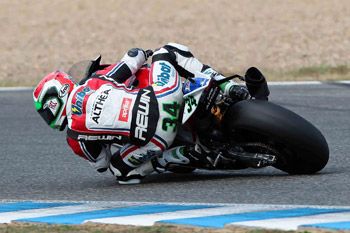 Aprilia's Giugliano fastest in first WSBK qualifier at Jerez