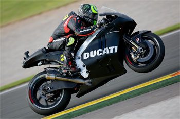 Initial Ducati experience promising for Crutchlow at Valencia tests