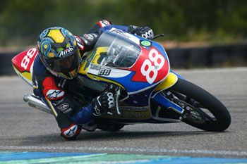 Luca Gardner injured in CMV series round at Calafat