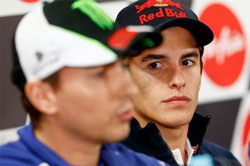Lorenzo: Pressure is on Marquez entering Valencia MotoGP showdown