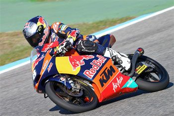 Miller stars on debut with Red Bull KTM in Jerez Moto3 test