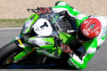 Scassa rides the new EVO-spec ZX-10R at two-day Jerez test