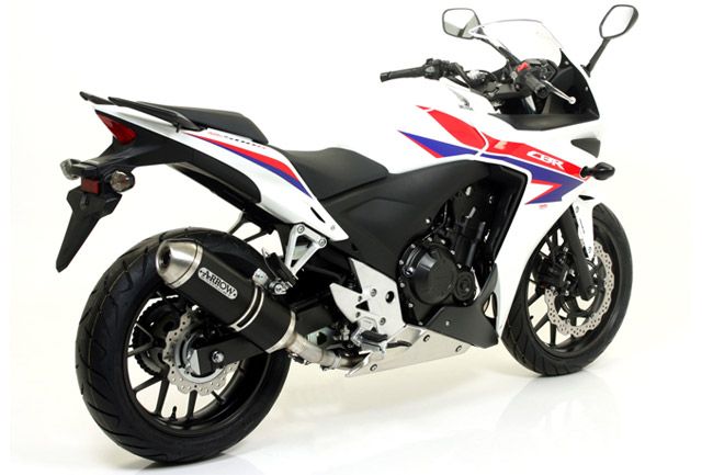 Arrow exhaust system now available for 2013 Honda CBR500R-CB500F